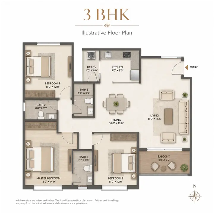 Abhee Hennur 3bhk Abhee Hennur 3bhk